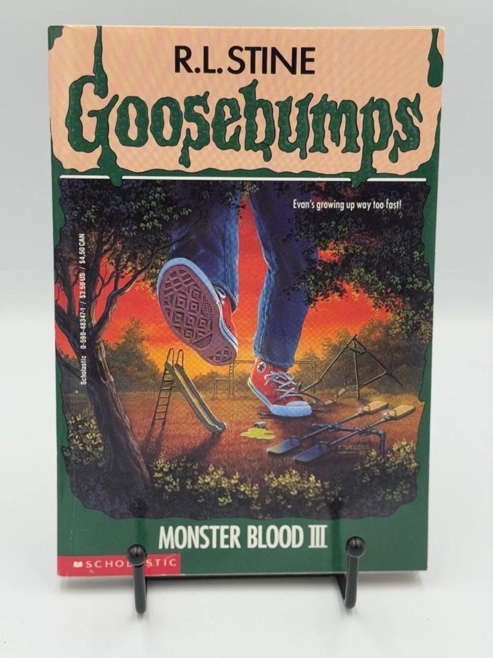 Vintage Goosebumps Monster Blood III #29 1995 1st Print R.L. Stine